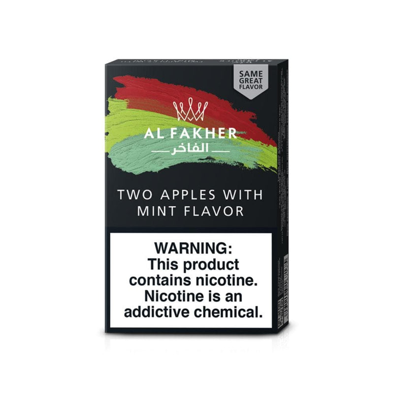 Tobacco Al Fakher Two Apples With Mint  50g  