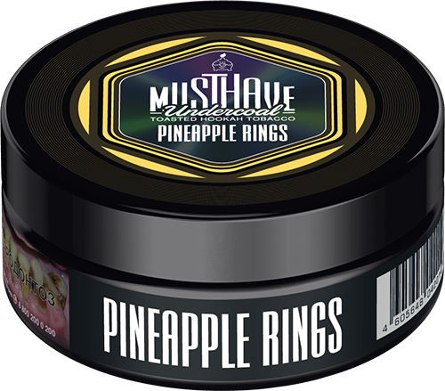Tobacco Must Have Pineapple Rings 125g    