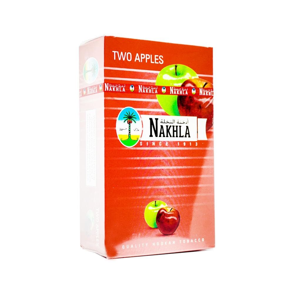 two apple tobacco Nakhla Two Apples Hookah Flavors