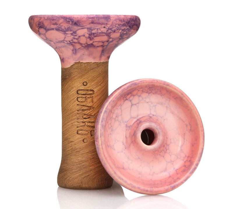 Bowl Oblako Phunnel M Glaze Hookah Bowl  Marble Pink/Violet  
