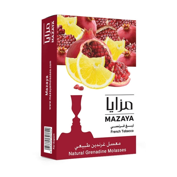 Buy Mazaya Grenadine Hookah Tobacco – Sweet & Tangy Flavor