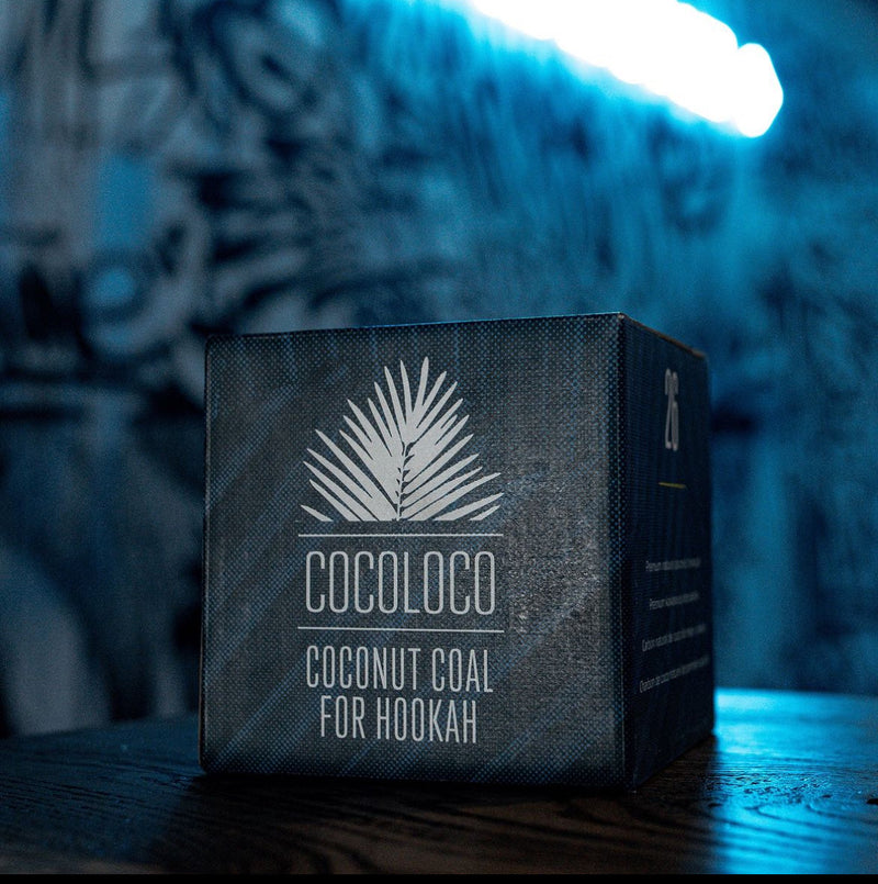 Charcoal Cocoloco Coconut Hookah Coals 26 mm    