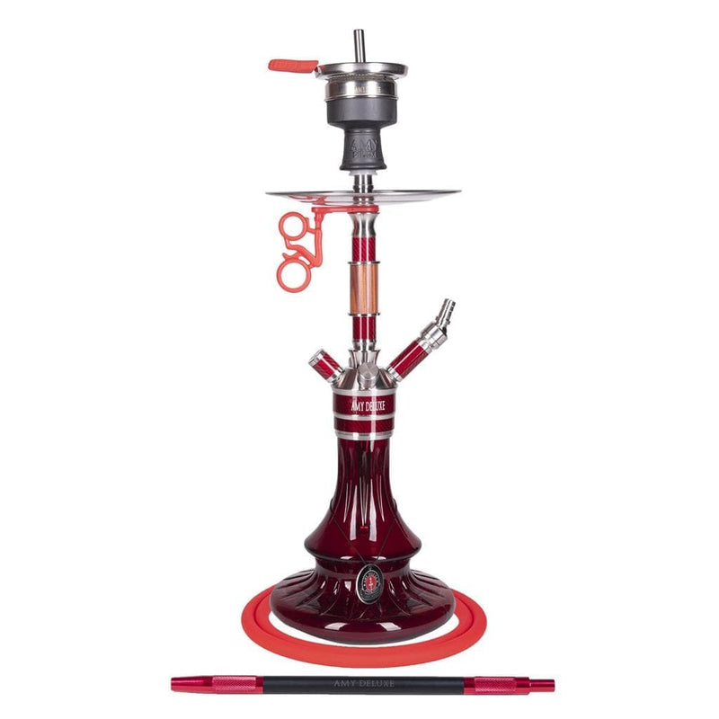 hookah Amy Carbonica Solid S Hookah (SS26.02)  Red-Red  