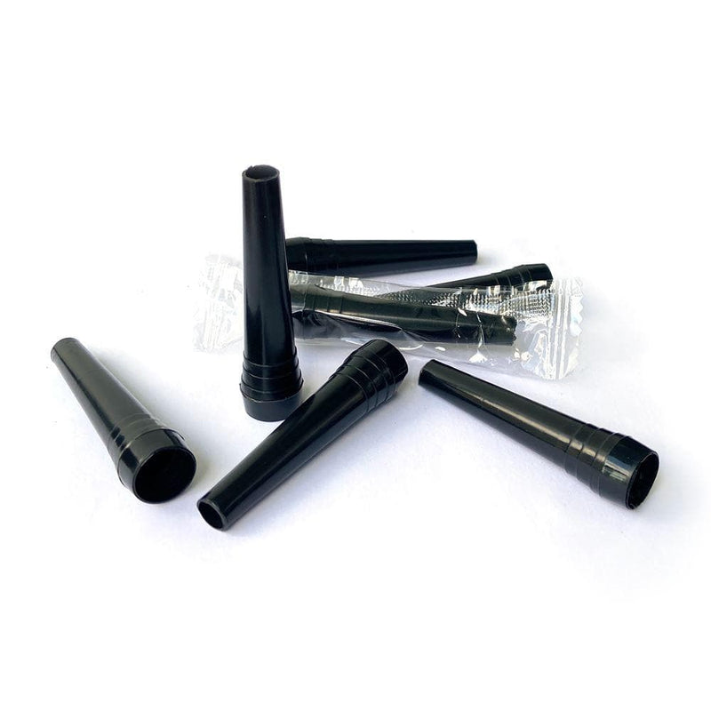 Disposable Mouth Tips Black Disposable Hookah Mouth Tips - Pack of 100 Hookah Tips    