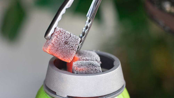 How to heat up coals for hookah