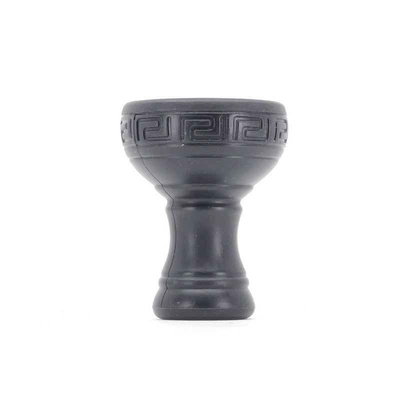 Bowl Silicone Hookah Bowl With Metal Screen Black