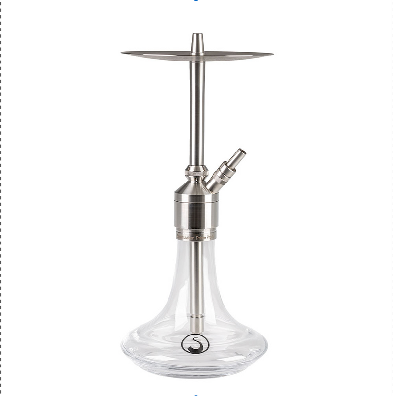 hookah Steamulation Prime Pro X Hookah  Clear  