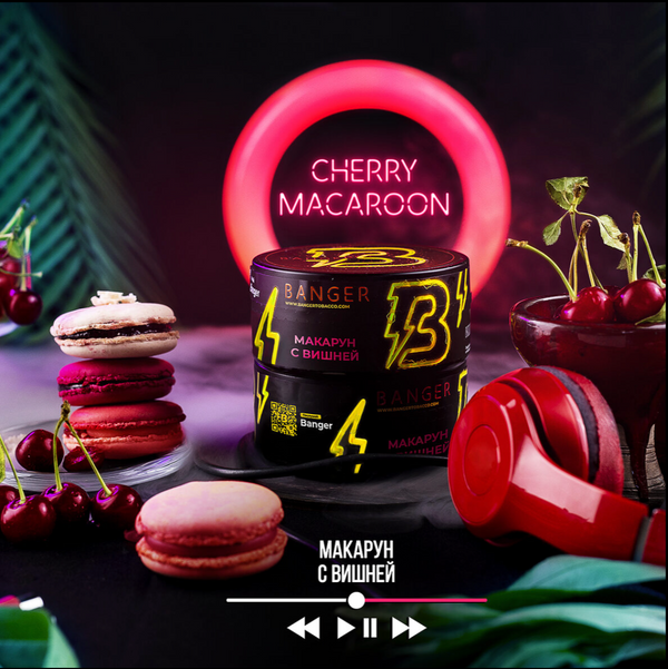 Tobacco Banger Cherry Macaroon Hookah Flavors