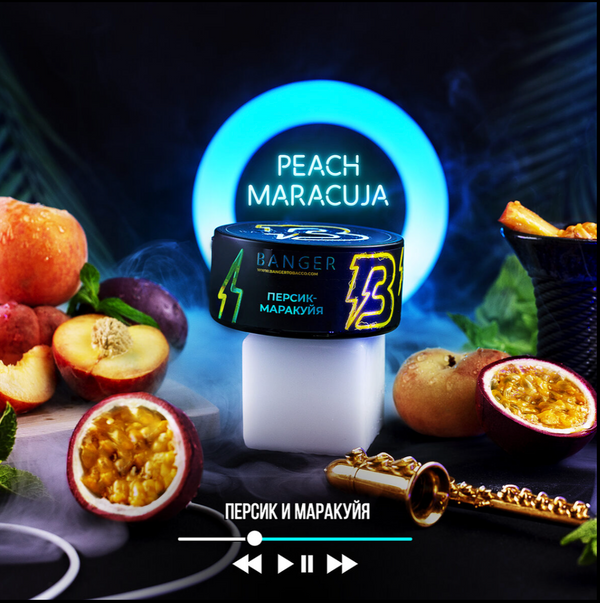 Tobacco Banger Peach Maracuja Hookah Flavors