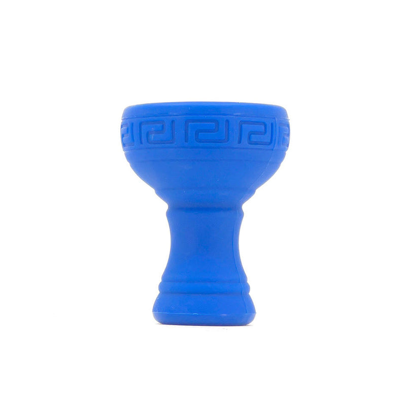 Bowl Silicone Hookah Bowl With Metal Screen Blue