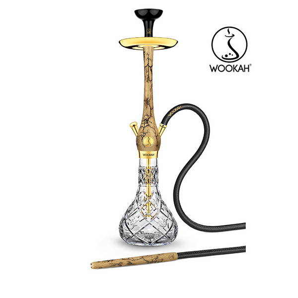 hookah Wookah 24K Gold-Plated Olives Grom Hookah Set