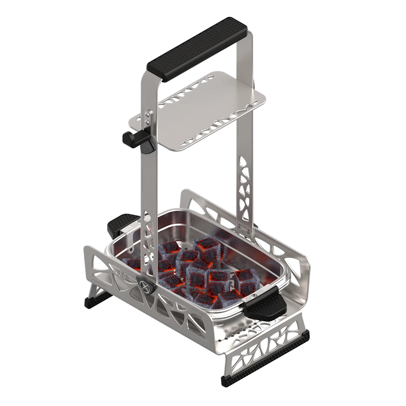 Maxx Hookah Charcoal Basket Silver