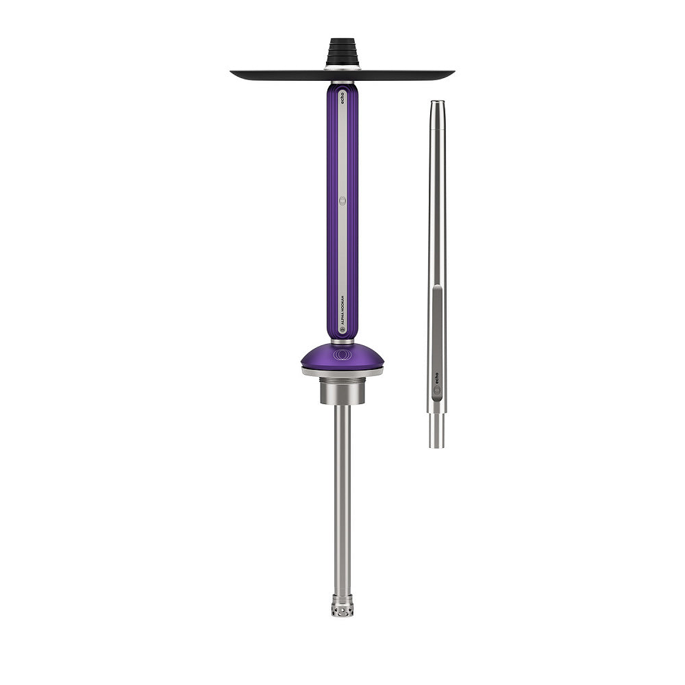 Alpha Hookah Echo | Premium Stainless Steel Hookah with 360° Purge