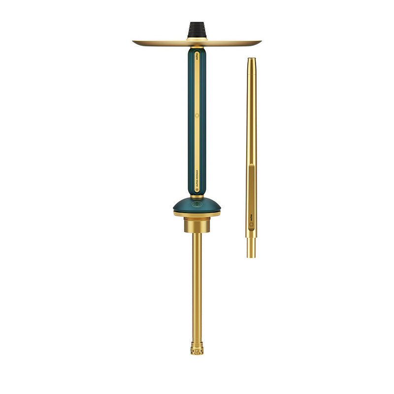 Alpha Hookah Echo | Premium Stainless Steel Hookah with 360° Purge