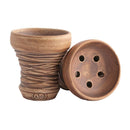 Bowl ATH Adad Hookah Bowl - Straight  Brown  