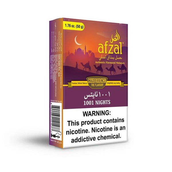 Tobacco Afzal 1001 Nights Hookah Flavors    