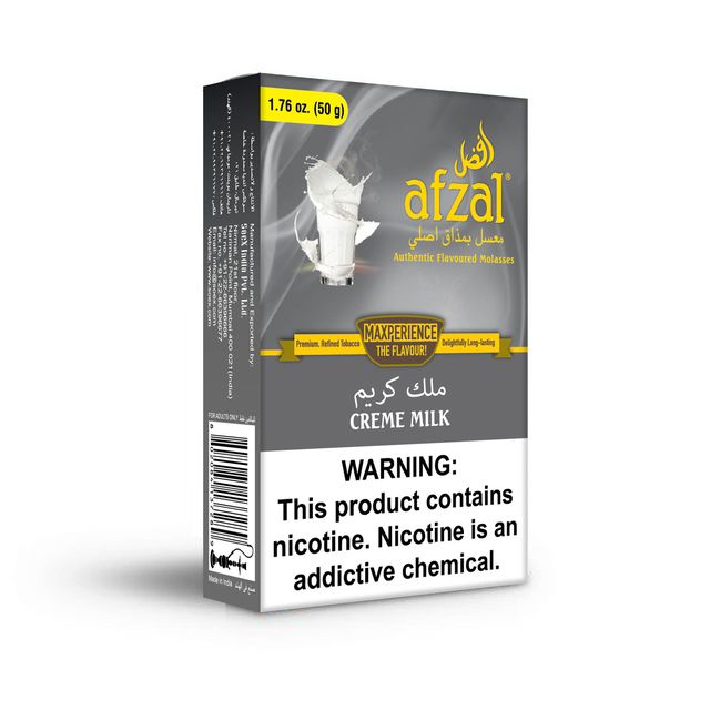 Tobacco Afzal Cream Milk Hookah Flavors    