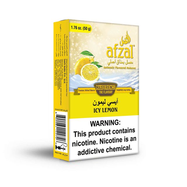 Tobacco Afzal Icy Lemon Hookah Flavors    