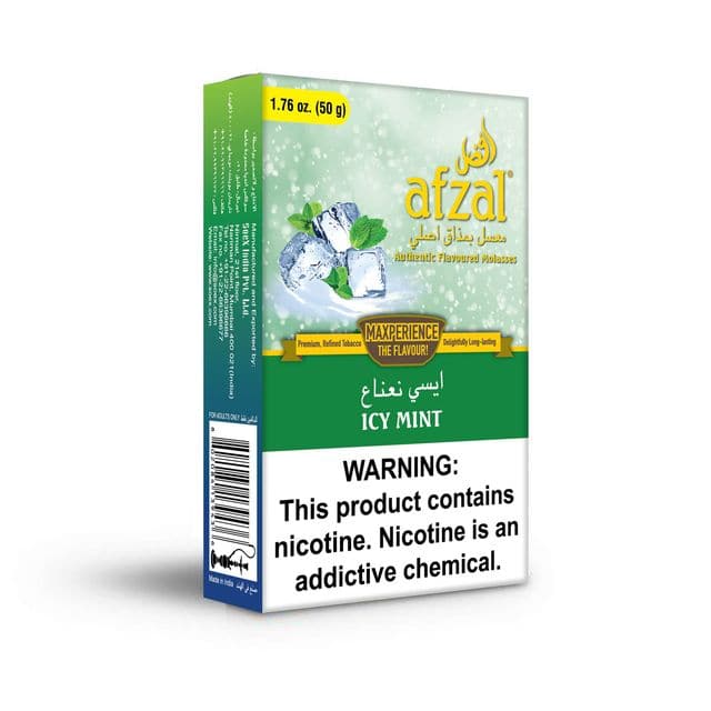 Tobacco Afzal Icy Mint Hookah Flavors    