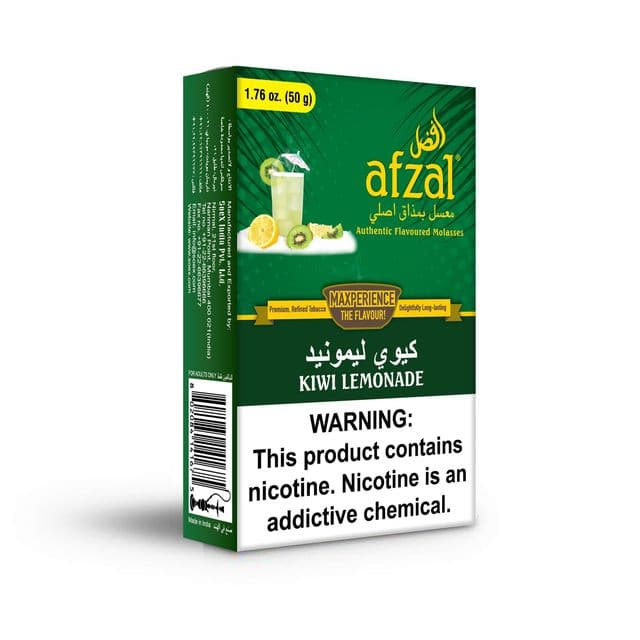 Tobacco Afzal Kiwi Lemonade Hookah Flavors    