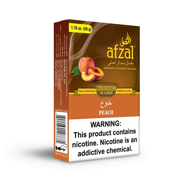 Tobacco Afzal Peach Hookah Flavors    