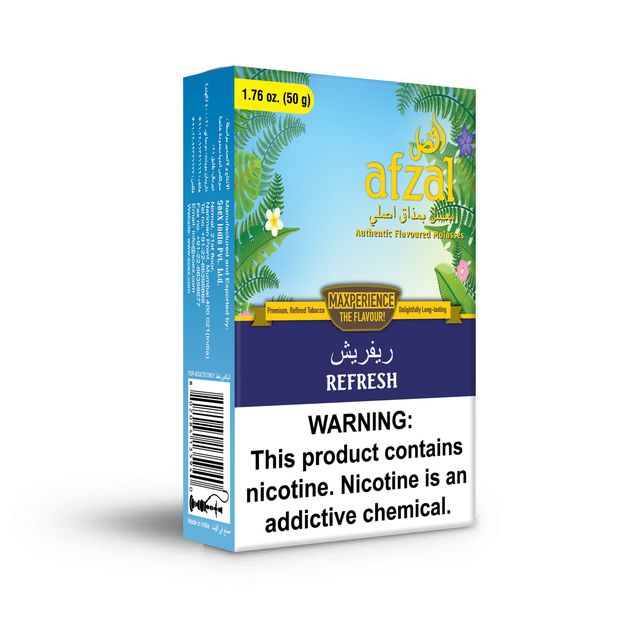 Tobacco Afzal Refresh Hookah Flavors    