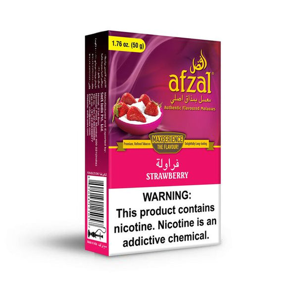 Tobacco Afzal Strawberry Hookah Flavors    