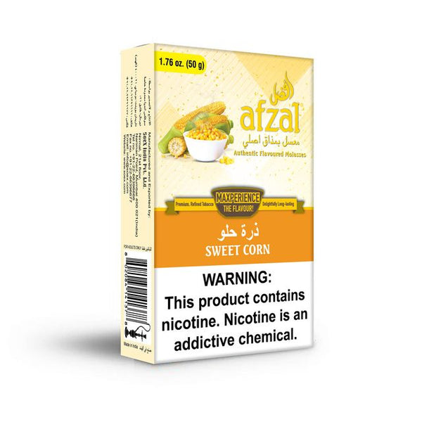 Tobacco Afzal Sweet Corn Hookah Flavors    