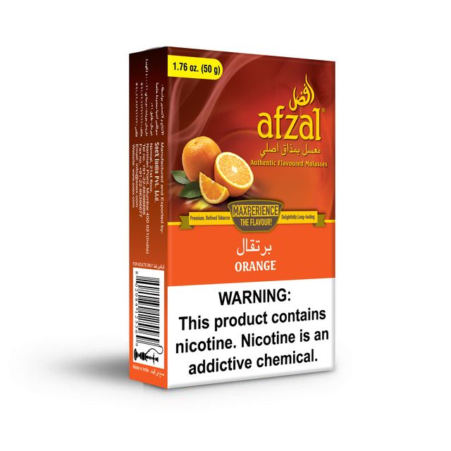 Tobacco Afzal Orange Hookah Flavors    