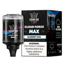 Al Fakher Crown Bar Cloud Force Max 50K E-Hookah Head Blueberry Gum