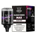 Al Fakher Crown Bar Cloud Force Max 50K E-Hookah Head Magic Love