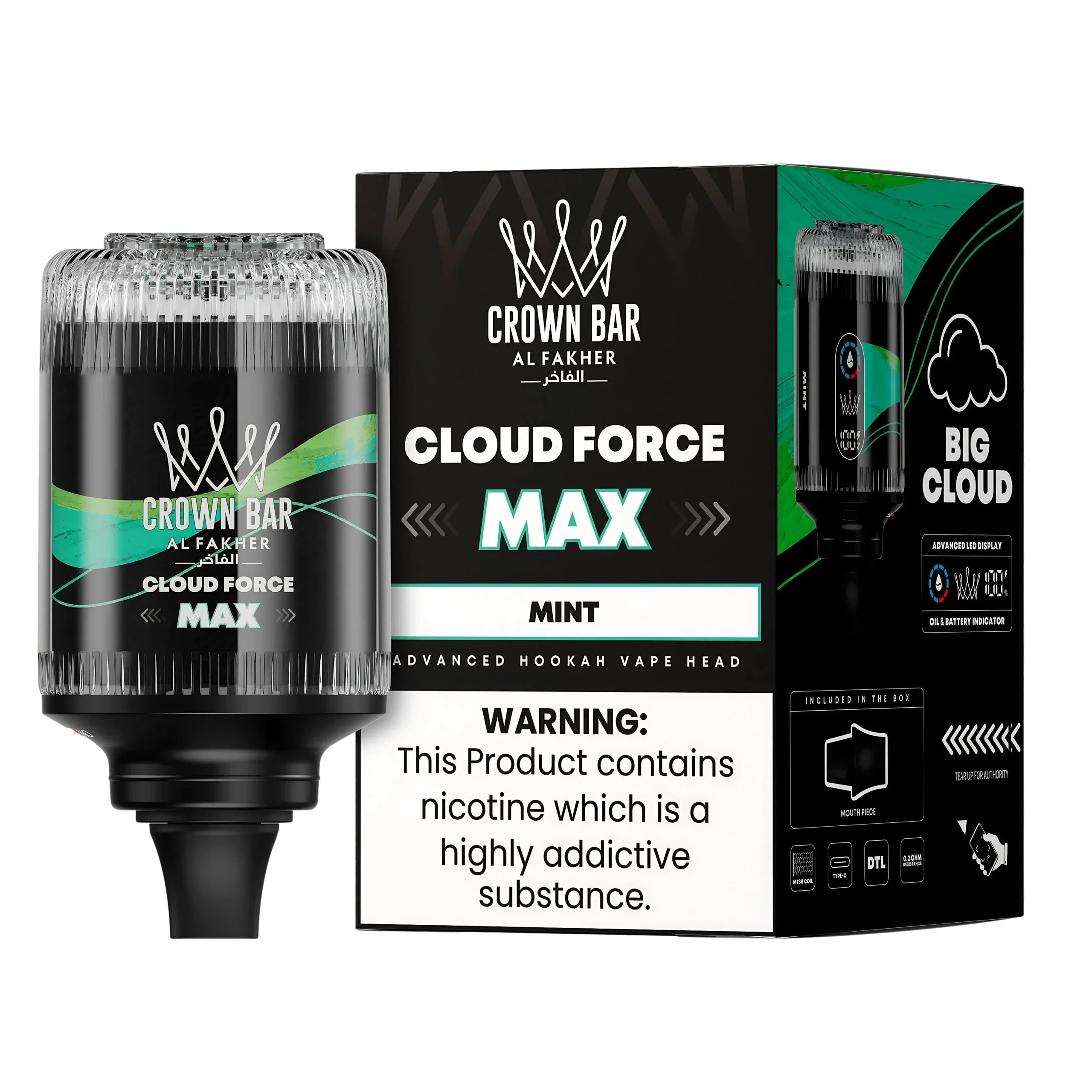 elfbar elfa master akku Al Fakher Crown Bar - Ultra 25K - 0.5% Nicotine