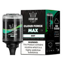 Al Fakher Crown Bar Cloud Force Max 50K E-Hookah Head Mint