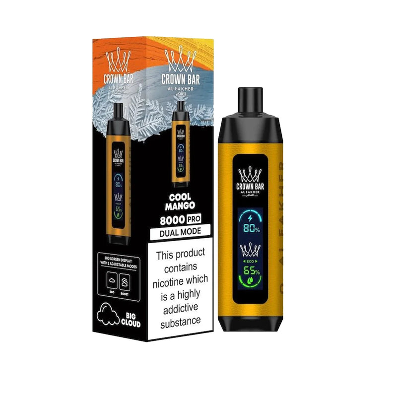 crown bar al fakher vape review Buy 8K Flum Pebble Cool Mint: Profile:Pink Lemonade strain:Hawaiian Rain (Indica)