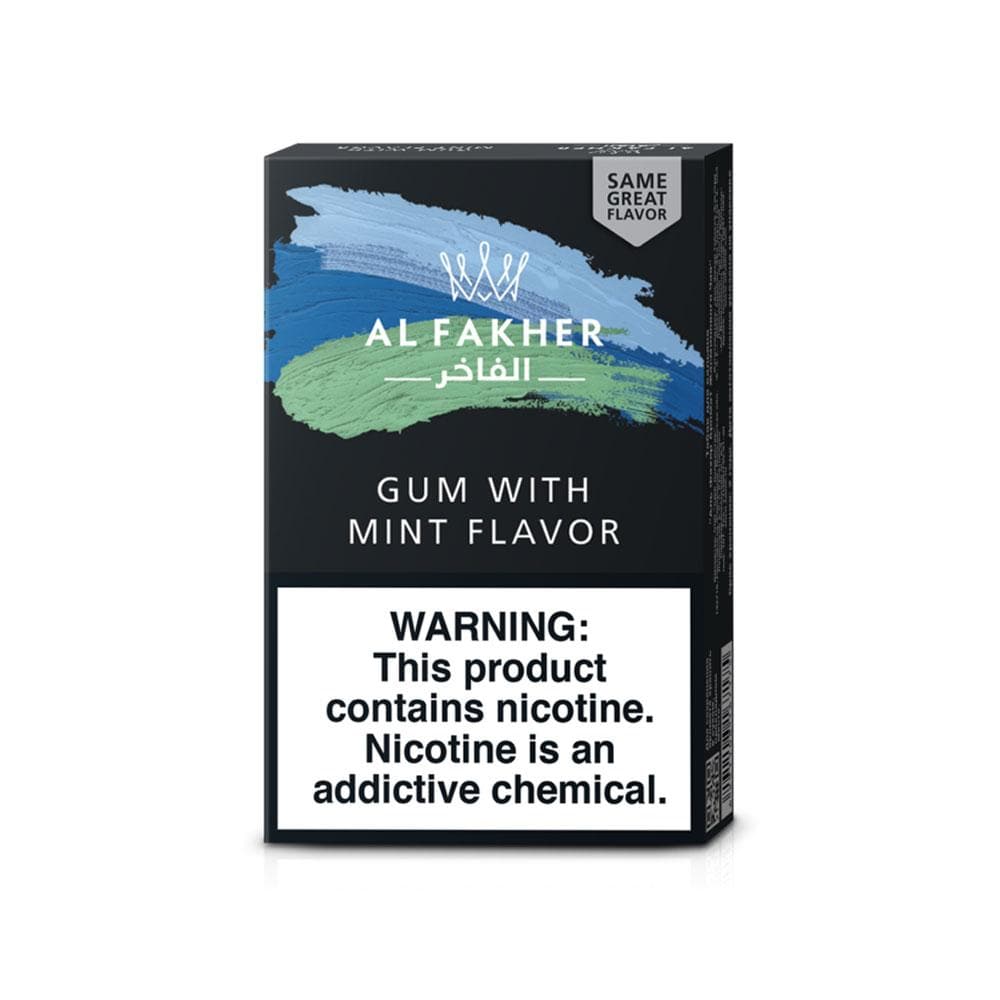 Achetez Al Fakher Gum With Mint Hookah Tobacco – Saveur rafraîchissante de menthe verte