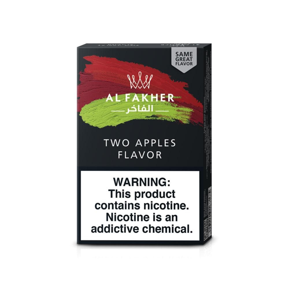 Kaufen Sie Al Fakher Two Apples (Double Apple) Shisha-Tabak – Süß & Sanft