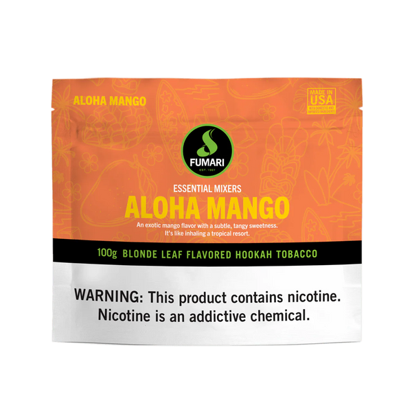 Tobacco Fumari Aloha Mango Hookah Shisha Flavor 100g