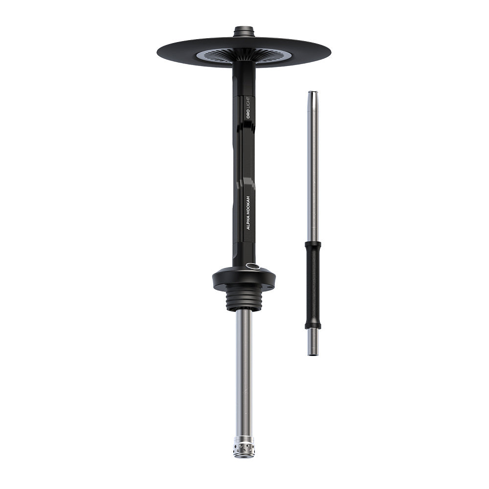 Alpha Hookah ORO Light Black | 耐久性とスタイリッシュな調整可能な