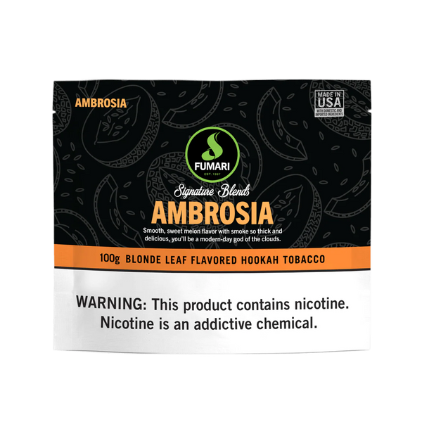 Tobacco Fumari Ambrosia Hookah Shisha Flavor 100g