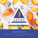 Tobacco Azure Gold Line Winter Peach Hookah Shisha Flavor