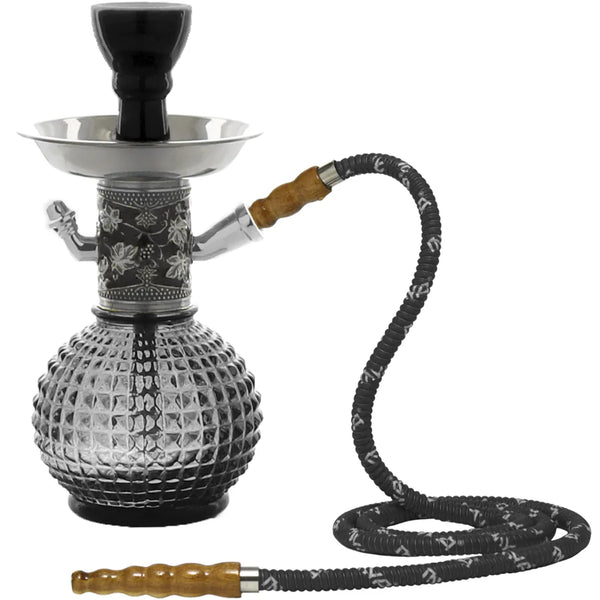 hookah MYA Bambino Chrome Glass Small Hookah    