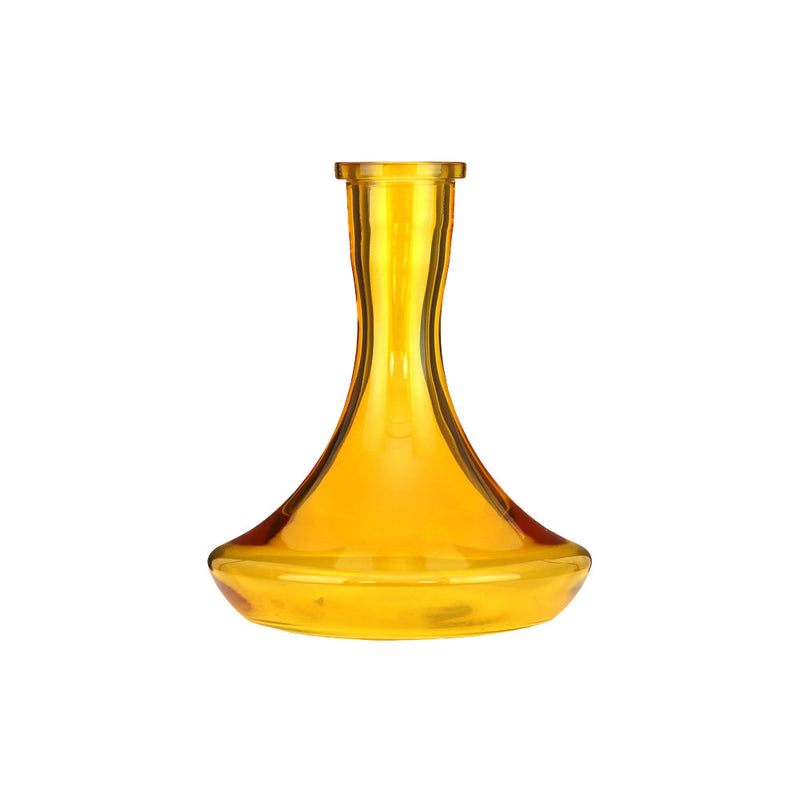 Base Traditional Glass Hookah Base  Yellow  