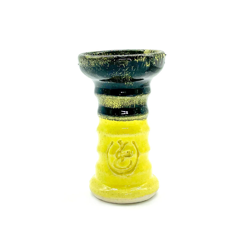 Bowl Cyril Thor Hookah Bowl  Yellow Black  