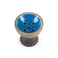 Bowl Alpha Hookah Shisha Bowl Turk Design Blue Sand