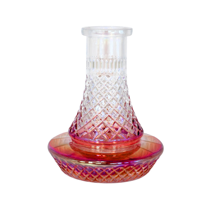 Base Bohemian Mini Hookah Base  Red  