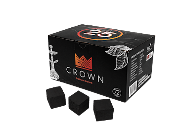 Charcoal Crown 25mm Hookah Coals    