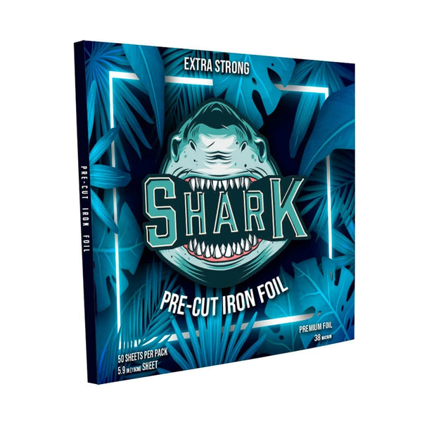 Foil Shark Aluminum Hookah Foil Pre-Cut    