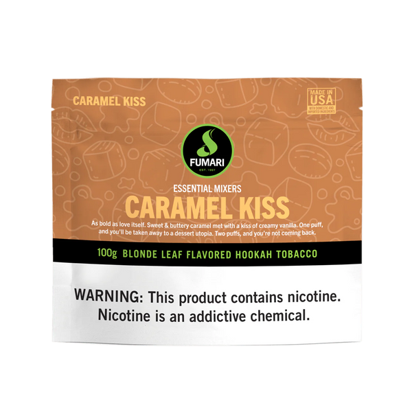 Tobacco Fumari Caramel Kiss Hookah Shisha Flavor 100g