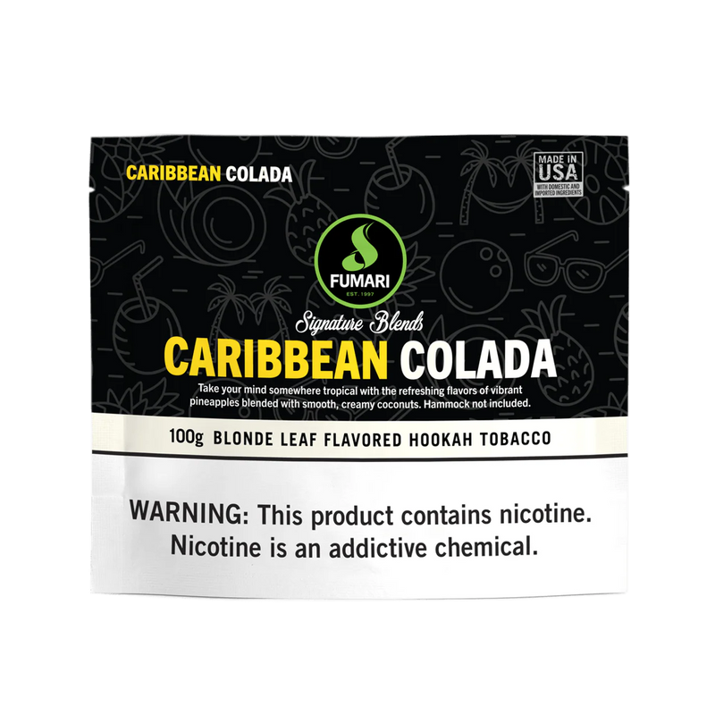Tobacco Fumari Caribbean Colada Hookah Shisha Flavor 100g