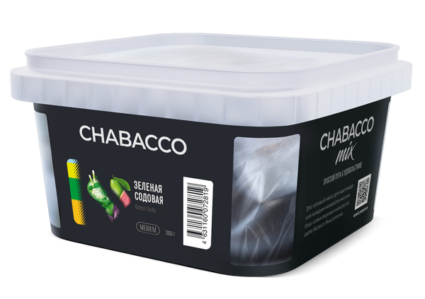 Herbal Shisha Chabacco Mix Green Soda    